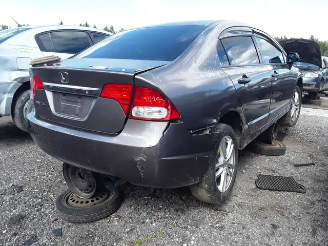 HONDA Civic 2009 — Arrière
