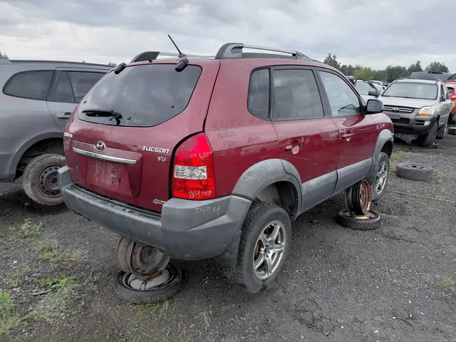 HYUNDAI Tucson 2009 — Arrière